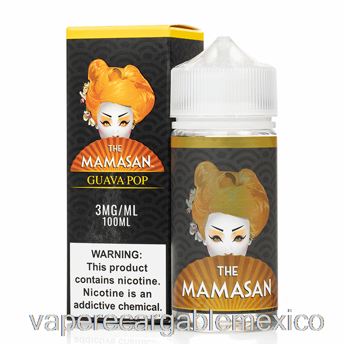 Vape Recargable Guayaba Pop - The Mamasan - 100ml 0mg